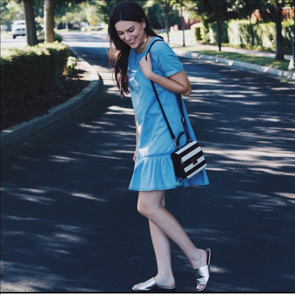 HM chambray dress